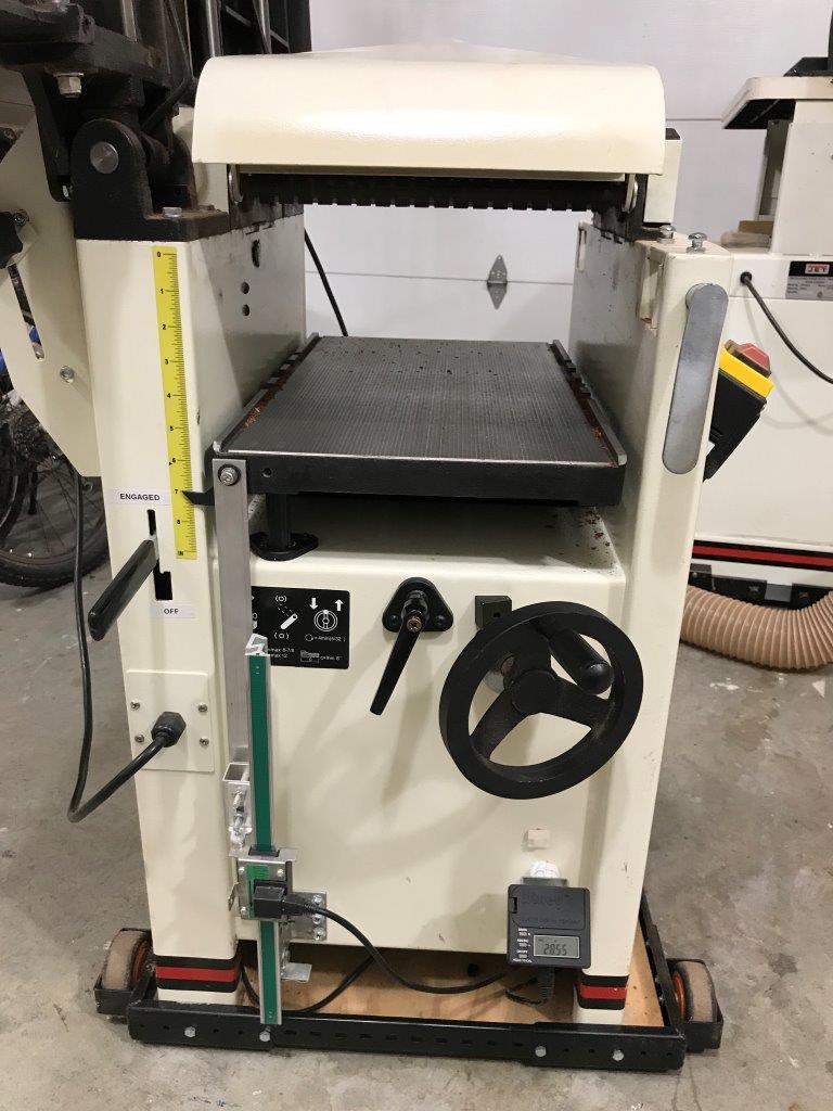 Wixey WR550 Digital Readout on Jet Jointer Planer